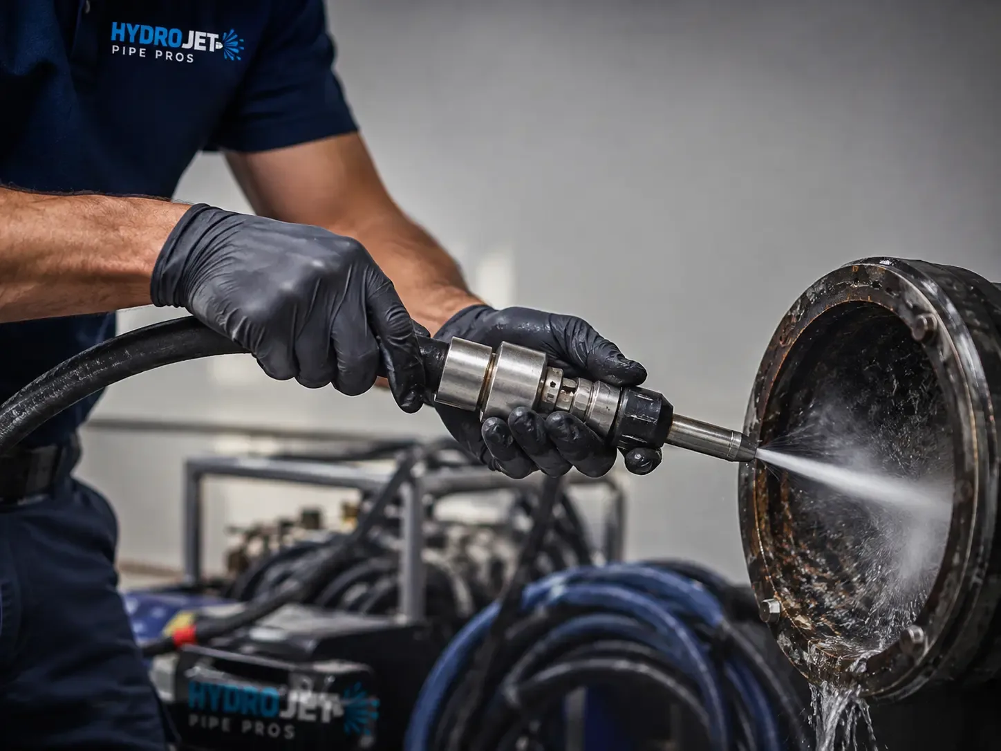 Hydro Jet Pipe Descaling in Bloomington, TX